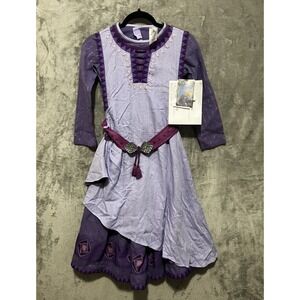 NWT Disney Asha Dress Purple Sz 7/8 Heavyweight Layered Costume